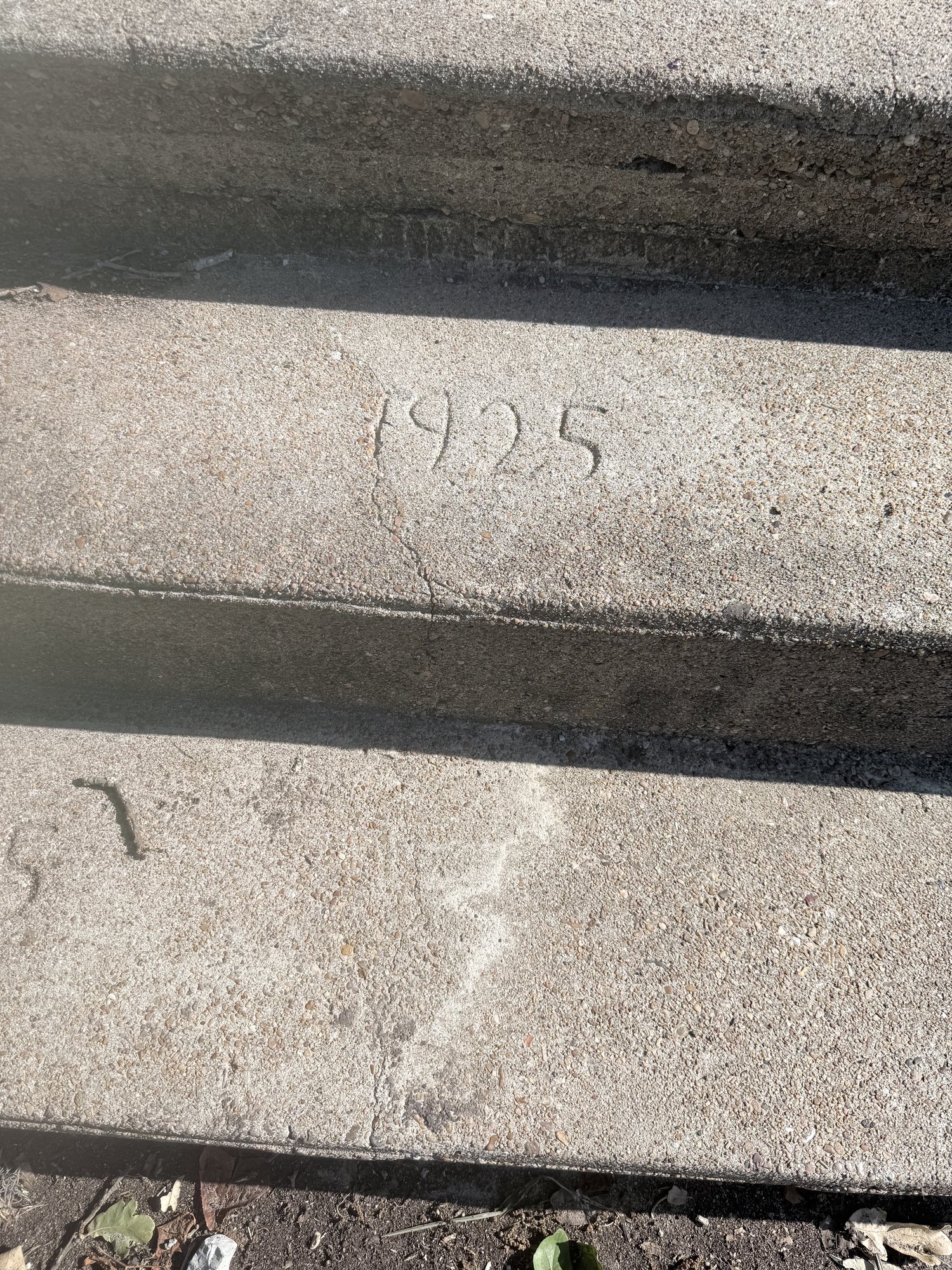 Historic 1925 concrete perimeter preserved on a Muleshoe Buildings barndominium project
