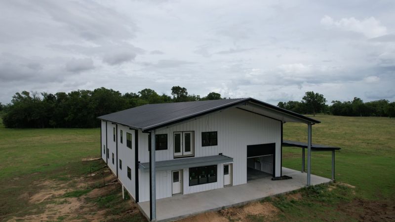 Brookshire 52 x 80 x 20 Mixed Use Barndominium
