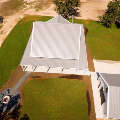 anderson-tx-barndominium-metal-roof-aerial