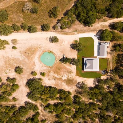 anderson-tx-barndominium-acreage-pond-overhead
