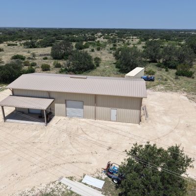aerial-side-view-hideout-ranch-barn-sonora-tx