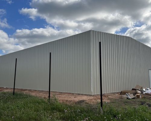 40x100x16-commercial-service-facility-sidewall-installation-columbus-tx