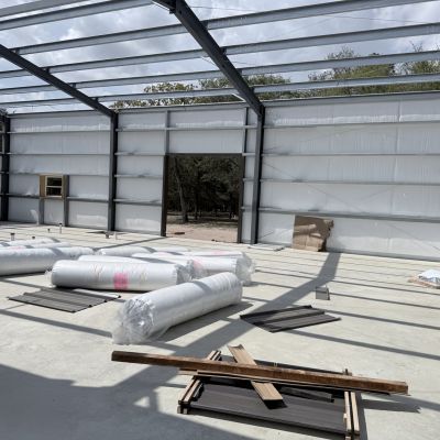 insulated-metal-building-interior-before-wall-panels