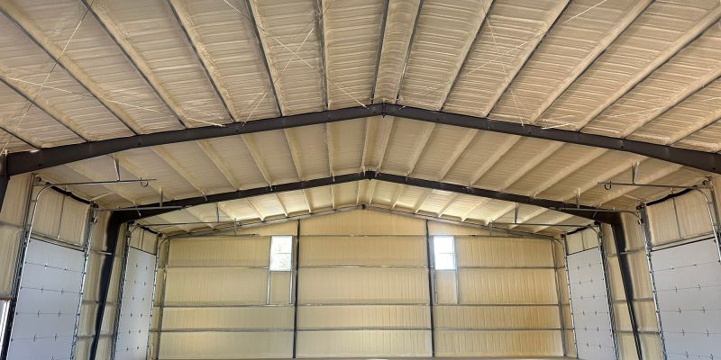 The Benefits of Spray Foaming Your Pre-Engineered Metal Building in Texas - Muleshoe Buildings