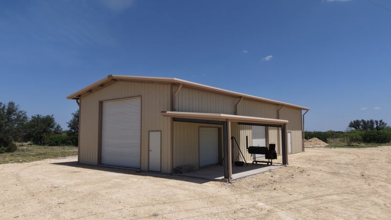 30' × 70' × 16' Hunting Ranch Barn | Sonora, Texas