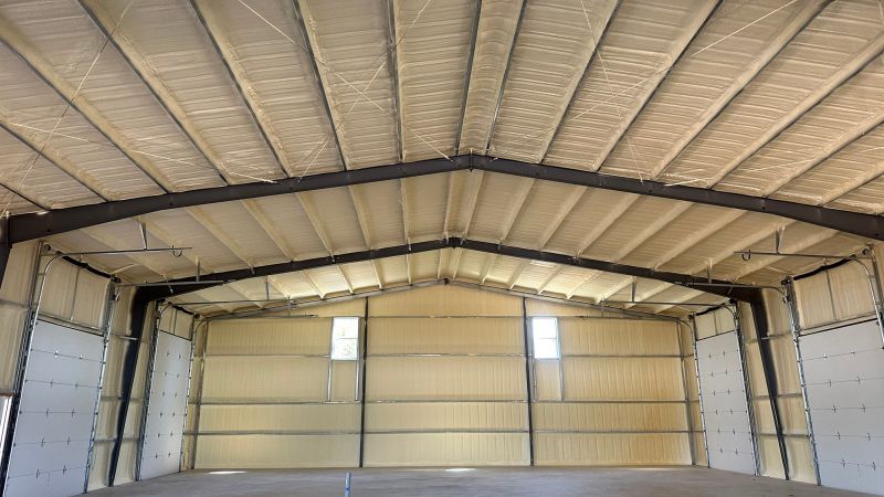 The Benefits of Spray Foaming Your Pre-Engineered Metal Building in Texas - Muleshoe Buildings