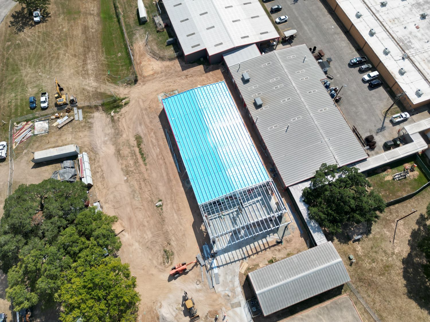 educational-building-columbus-tx-aerial-view